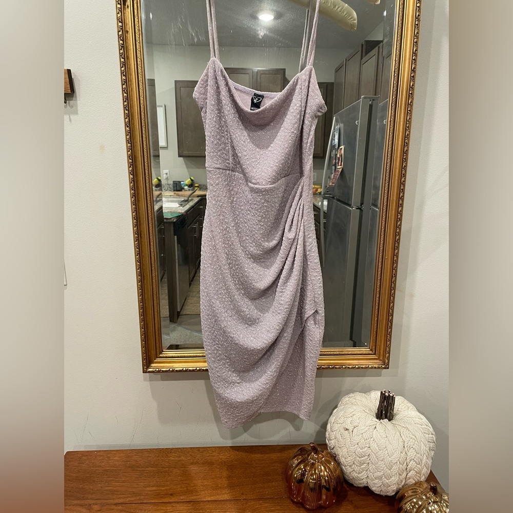 Windsor Lavender & Sparkle Cocktail Dress